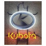 Kubota Neon Glass Light Sign 20' X 16'