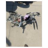 Aluminum Bicycle Frame With Accessories