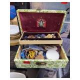 Costume Jewelry in Decorative Box