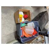 Plastic Kitchen Containers and Mugs