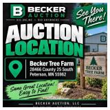Auction Location: Becker Tree Farm - 28466 County