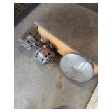 Two Electric Motors and Metal Hubcap