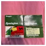 Remington Slugger 12ga 2-3/4" And Federal Super S