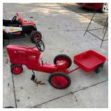 McCormick-Deering Farmall Pedal Tractor and Traile