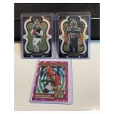 2023 Football Rookie Card Lot: Mccord, Arroyo, Wil