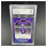 2016 Panini Laquon Treadwell Rookie Card GEM 10