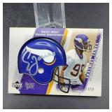 Erasmus James Signed Rookie Sweet Spot Card