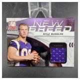 2011 Panini Elite Kyle Rudolph Jersey Card