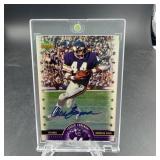 2005 Upper Deck Chuck Foreman Autograph Card