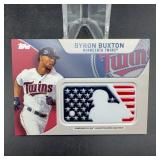 Byron Buxton 2017 Topps Logo Patch Card