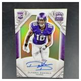 Davaris Daniels Autographed Vikings Rookie Card