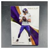 2017 Panini Immaculate Sam Bradford Card 81/99