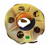 Yellow Extension Cord Reel With Cord
