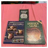 Depression Glass and Watt Pottery Reference Books