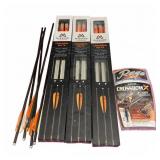 Mission Crossbow Bolts and Rage Broadhead Set
