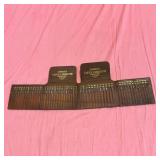 Carter Carburetor Drill Bit Set With Leather Case