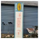 Pennzoil P and J Motors Advertising Sign