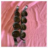 Metal Wall-Mounted Cup Holders with Chains