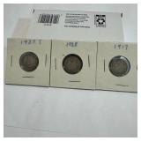 Canada 10 Cent Silver Coins 1917, 1928, 1937?