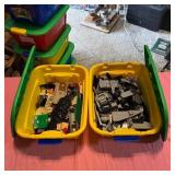 LEGO Parts in Totes