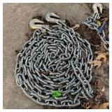 Heavy Duty Steel Tow Chain with Hooks