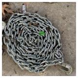 Steel Tow Chain with Forged Steel Hooks