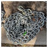 Heavy Duty Steel Link Chain With Grab Hook