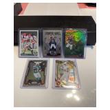 2023/24 Football Rookie Card Lot, 5 Cards