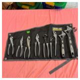 Rock River Hand Tool Set With Roll-Up Pouch