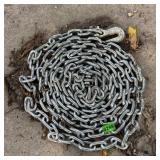 Steel Chain with Heavy-Duty Clevis Hook