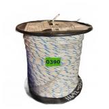 Spool of Blue and White Twisted Cord