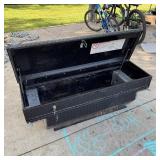 Black Diamond Plate Aluminum Truck Toolbox