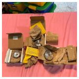 3 Rex-cut Type 1 Grinding Wheels In Boxes