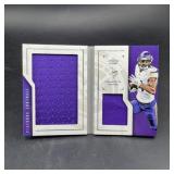 2018 Panini Playbook Stefon Diggs Relic Card
