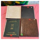 4 Coin or Card Storage Albums