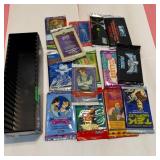 Unopened Assorted 1990s Trading Card Packs Lot