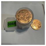 (20 Times the Bid) Mechanical Bull Copper Rounds S
