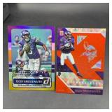 Teddy Bridgewater Vikings Football Cards Lot