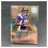 Josh Robinson Autographed Rookie Card 12/25