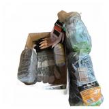 Bulk Lot Of Work Gloves And Safety Gear