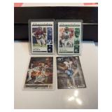2022 Panini NFL Rookie Card Lot, 4 Cards
