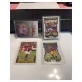 Football Rookie Card Lot: Wilson, Robinson, Hurts,