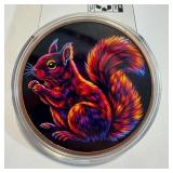 5 AVDP Oz .999 Fine Copper Squirrel Round
