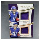 2016 Immaculate Dual Jersey Card Treadwell Bï¿½hring