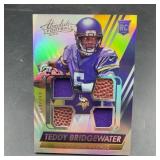 2014 Panini Absolute Teddy Bridgewater RC Card