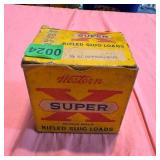Western Super-x 20 Gauge Shotgun Shell Box