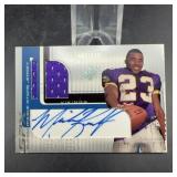 2001 SPx Michael Bennett Signed Rookie Jersey Card