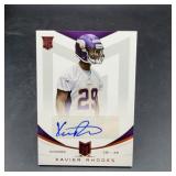 2013 Panini Momentum Xavier Rhodes Auto RC 592/599