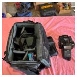 Ricoh Mirai Camera with SL-30im Flash and Bag