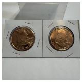 (2 Times the Bid) .999 Fine Copper Franklin Rounds